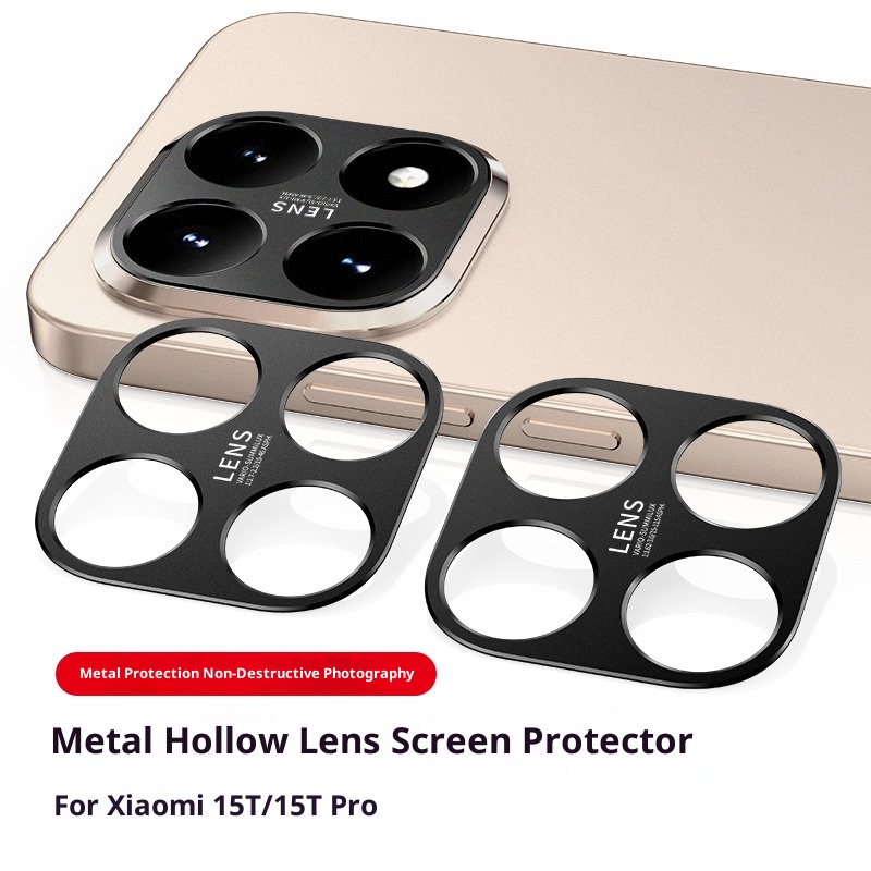 Xiaomi Photography Kit - الألومنيوم معدن الكاميرا الخلفية حامي عدسة