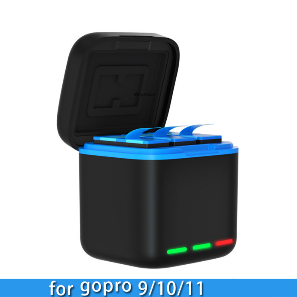 Gopro Action Camera Hero 11 Black - شاحن بطارية عالمي لـ GoPro Hero