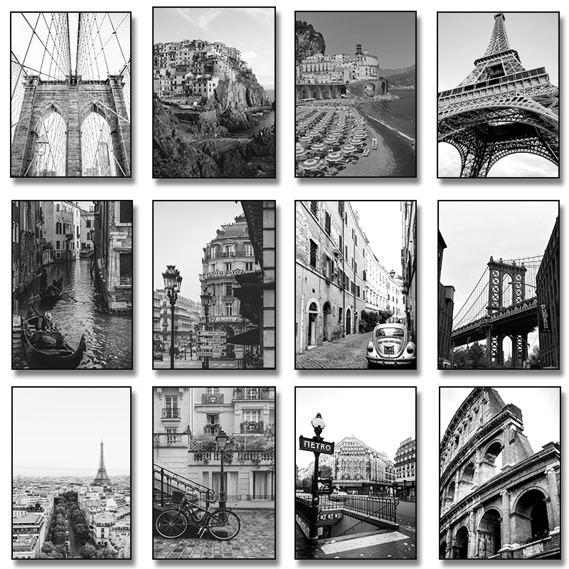 Photography New York - بدون إطار - لوحة فنية على