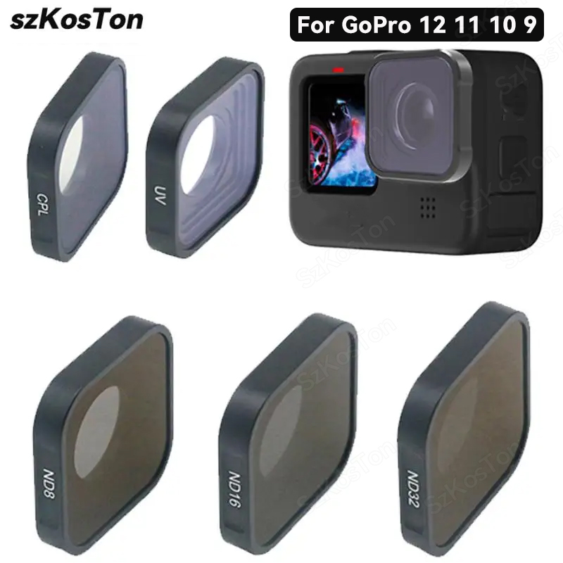 الأشعة فوق البنفسجية CPL ND8 N - مراجعة Gopro Action Camera Hero 11 Black وسعره