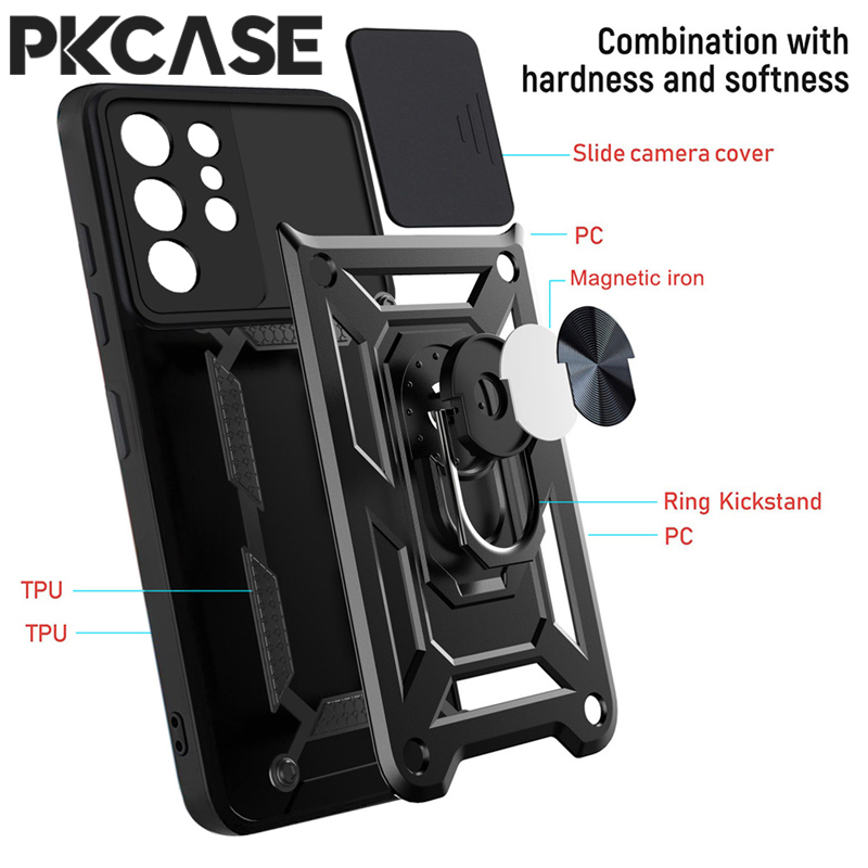 جراب PKCASE بتصميم منزلق لحماي - مراجعة Photography Xiaomi 17 Ultra وسعره