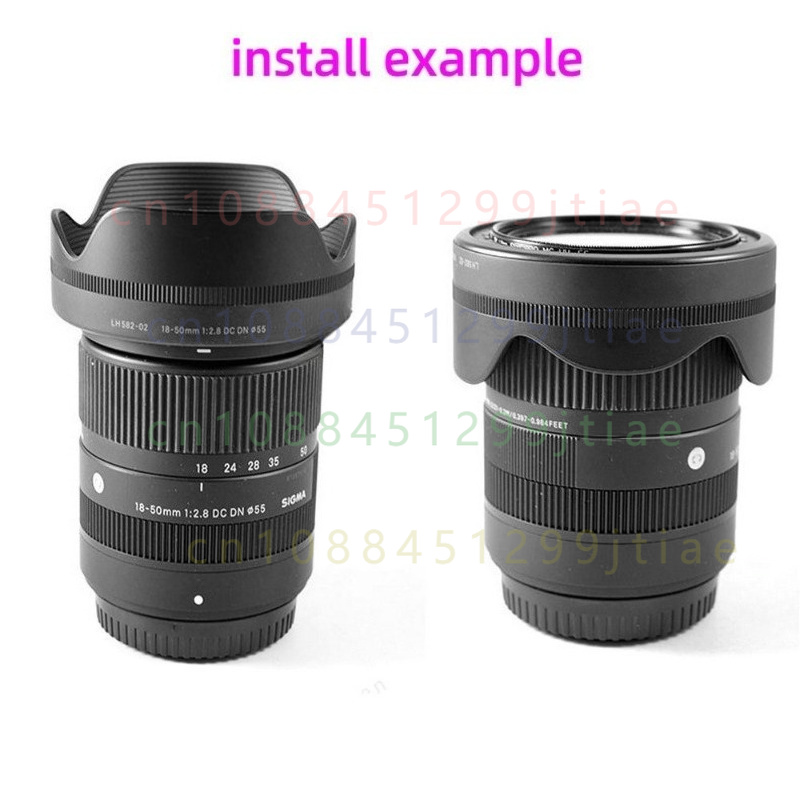 غطاء عدسة الكاميرا الأصلي 55 م - مراجعة Lens Hood Petal وسعره