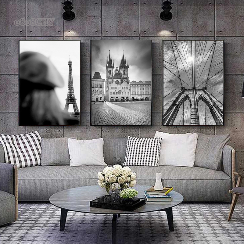 أسود أبيض مدينة جميلة نيويورك  - مراجعة Photography New York وسعره