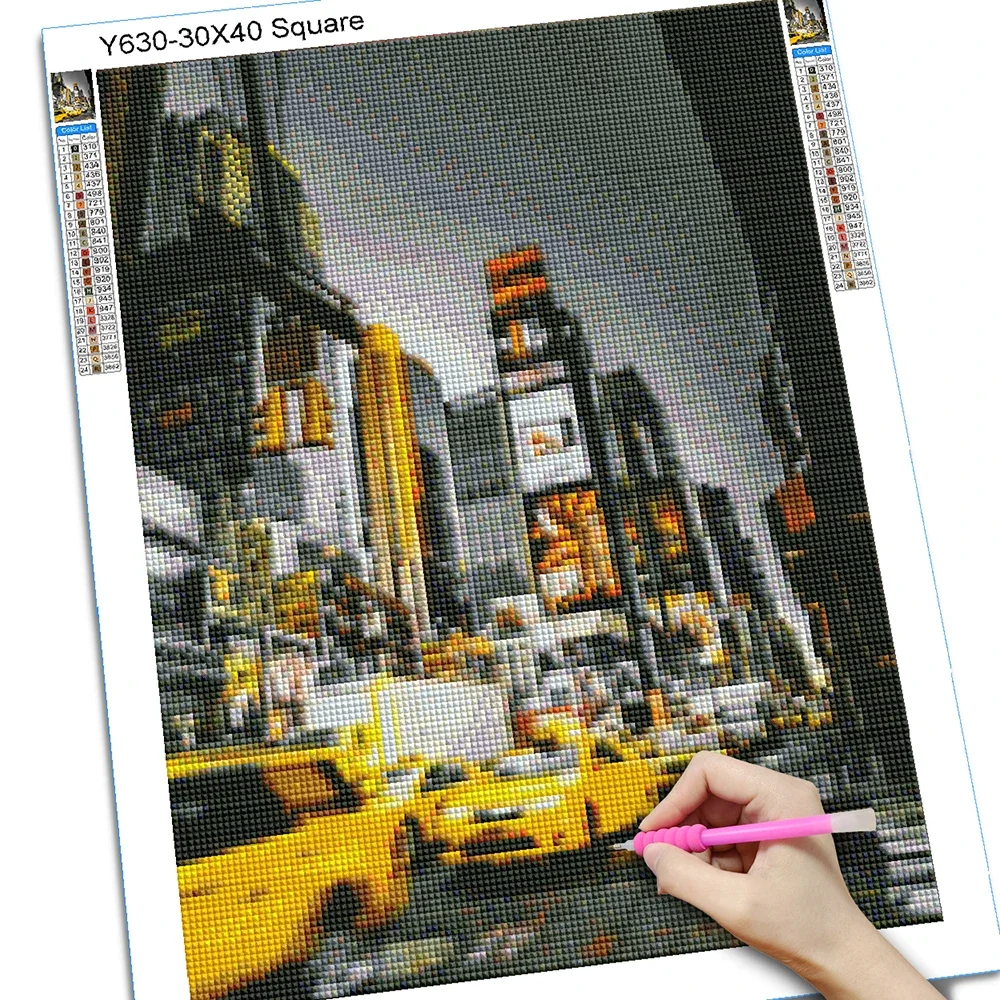 5D Diy بها بنفسك الماس التطريز - مراجعة Photography New York وسعره