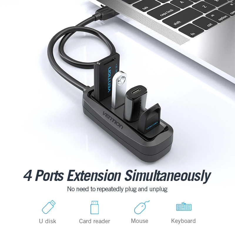 Vention-محور USB مع جهاز تقسيم - مراجعة Xiaomi Photography Kit وسعره