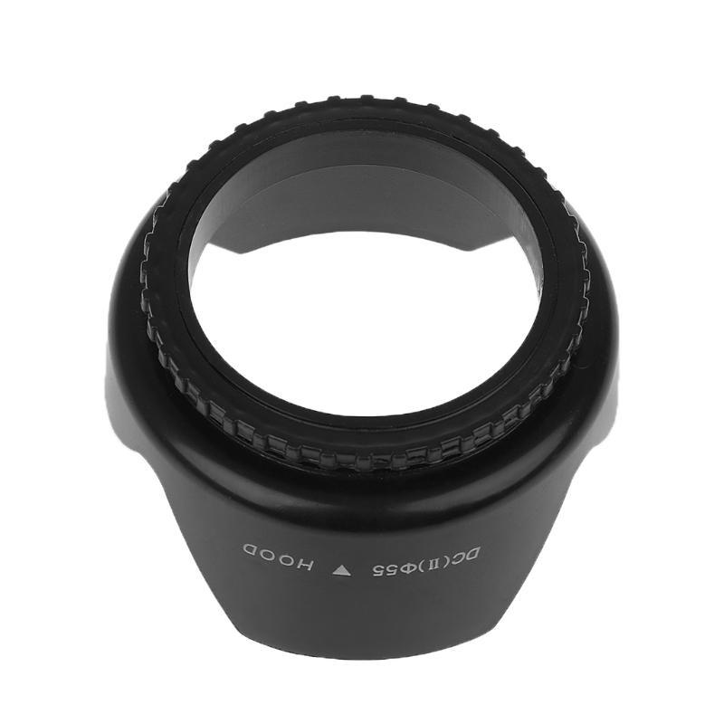 غطاء عدسة R53C مقاس 55 مم بتلا - مراجعة Lens Hood Petal وسعره