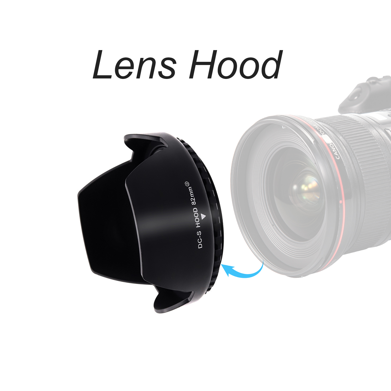 غطاء عدسة الكاميرا العالمي - غ - مراجعة Lens Hood Petal وسعره