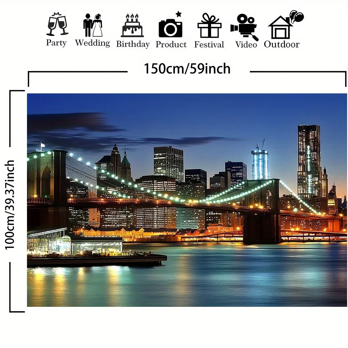 1 ألياف بوليستر أفق مدينة نيوي - مراجعة Photography New York وسعره